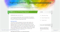 Desktop Screenshot of exploringjudaism.com